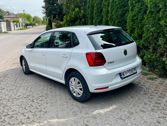 Volkswagen Polo cena 34500 przebieg: 68000, rok produkcji 2015 z Warszawa małe 92